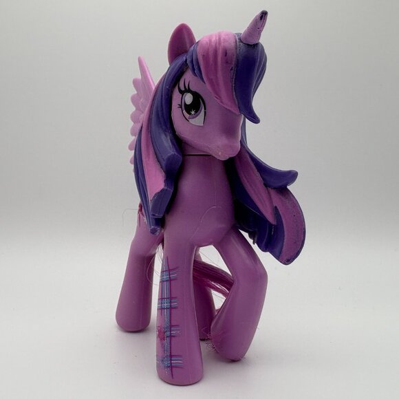 My Little Pony (MLP) Princess Twilight Sparkle Alicorn G4 2013 Plaid (SKU:355TO) - Picture 2 of 8